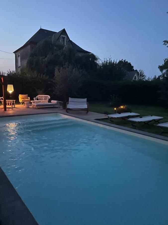 Neuvic  Villa Mura Gite Luxe Avec Piscine Et Spa Campagne Et Grand Air Nouvelle Aquitaine Correze מראה חיצוני תמונה